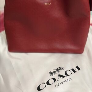 Coach Cherry Red Shoulder Bag